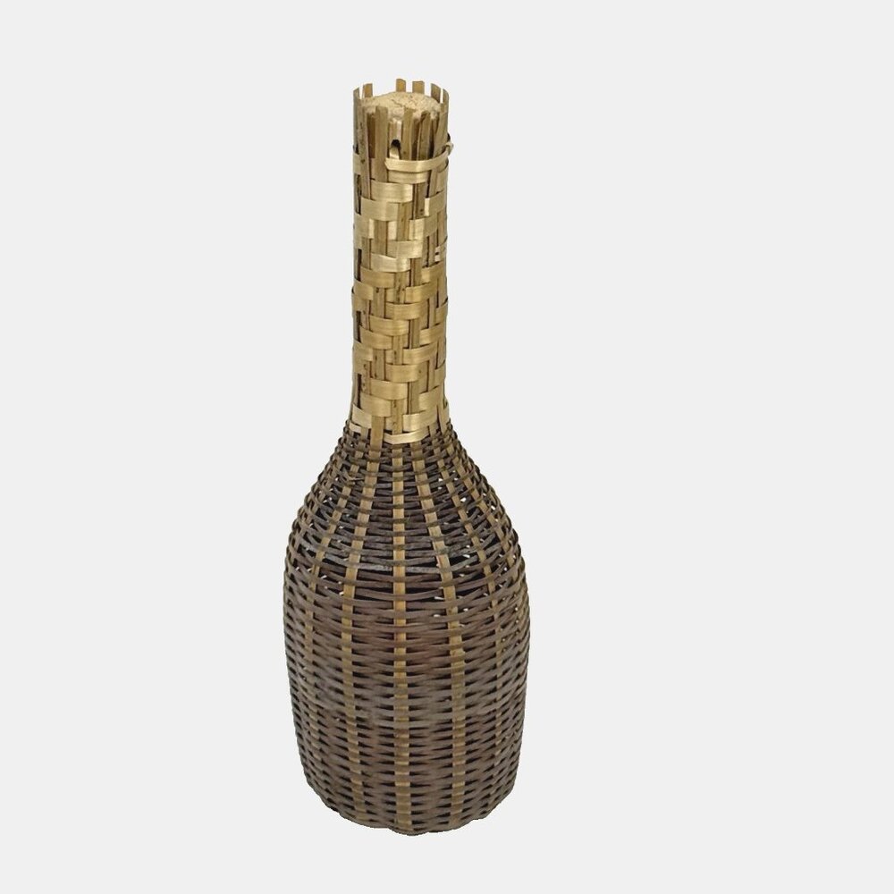 Caxixi Straw Shaker Rattle with Handle Hand-Held Percussion Instrument